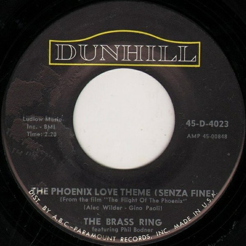 The Brass Ring Featuring Phil Bodner - The Phoenix Love Theme (Senza Fine) (7")