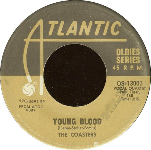 The Coasters - Young Blood / Searchin' (7", Single, RE)