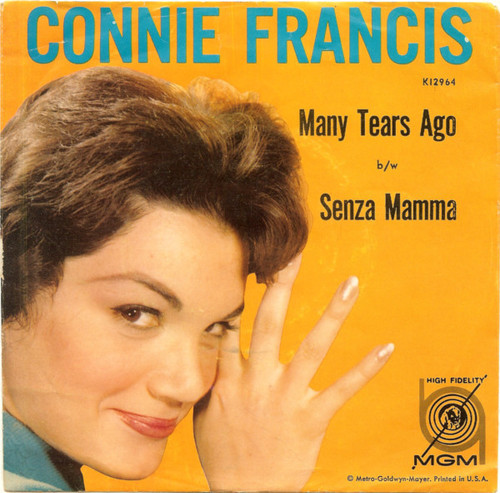 Connie Francis - Many Tears Ago (7", Single)