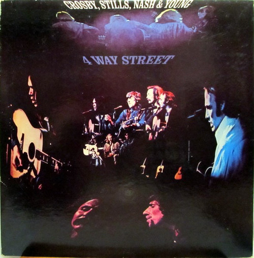 Crosby, Stills, Nash & Young - 4 Way Street (2xLP, Album, RI )