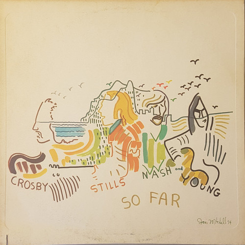 Crosby, Stills, Nash & Young - So Far (LP, Comp, Fid)