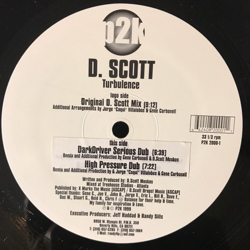 D. Scott - Turbulence (12")
