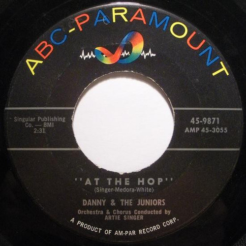 Danny & The Juniors - At The Hop / Sometimes (When I'm All Alone) (7", Single)