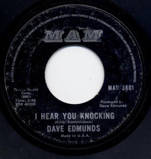 Dave Edmunds - I Hear You Knocking / Black Bill (7", Single, Styrene, Ter)