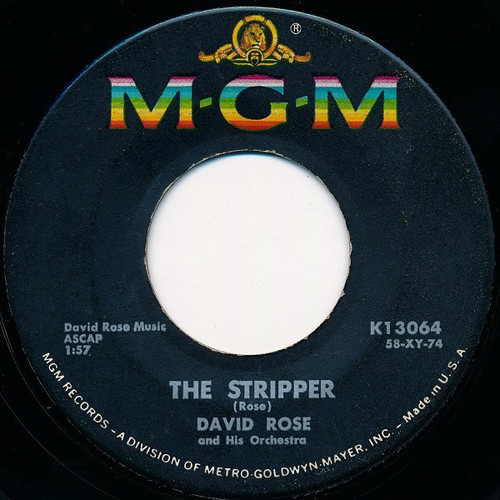 David Rose And His Orchestra* - The Stripper / Ebb Tide (7", Single)
