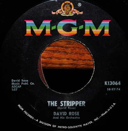 David Rose And His Orchestra* - The Stripper / Ebb Tide (7")