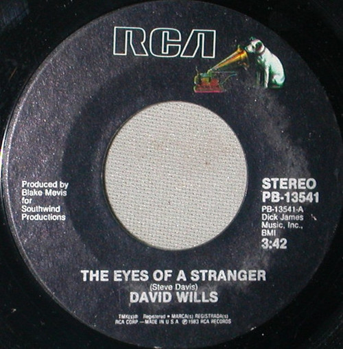 David Wills - The Eyes Of A Stranger (7")