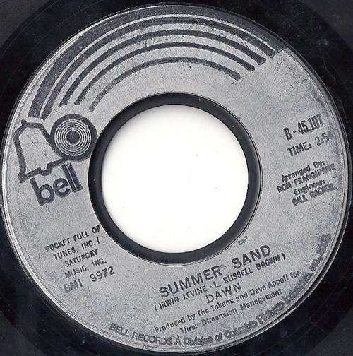 Dawn (5) - Summer Sand / The Sweet Soft Sounds Of Love (7", Single)