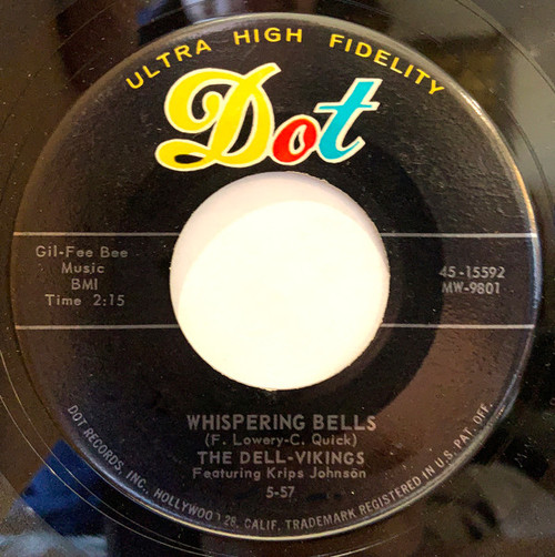 The Dell-Vikings - Whispering Bells (7", Ind)