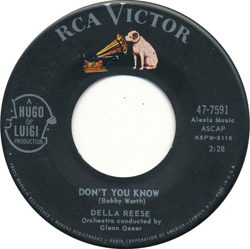 Della Reese - Don't You Know (7", Single, Ind)