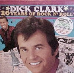 Dick Clark (2) - 20 Years Of Rock N' Roll (2xLP, Comp, Col + Flexi, 7", Shape, S/Sided, Card,)