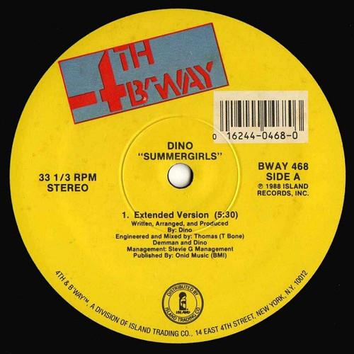Dino (2) - Summergirls (12")