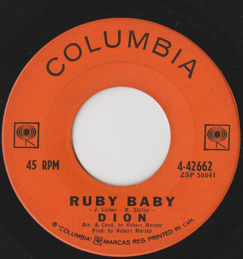 Dion (3) - Ruby Baby (7", Single)