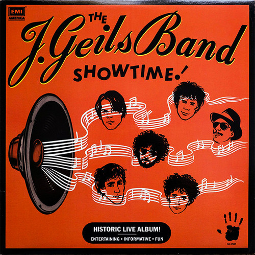 The J. Geils Band - Showtime! (LP, Album, Win)_4039772344