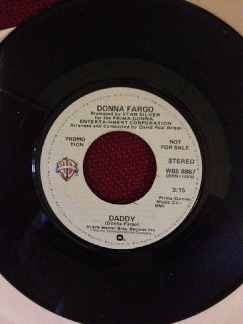 Donna Fargo - Daddy (7", Promo, Los)