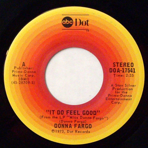 Donna Fargo - It Do Feel Good (7", Single)