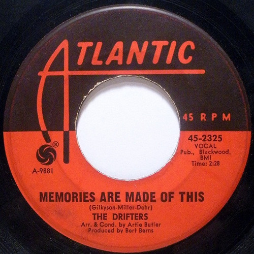 The Drifters - Memories Are Made Of This / My Islands In The Sun (7", Single)