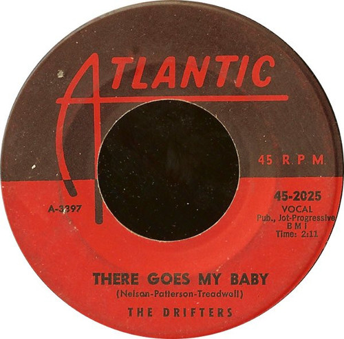 The Drifters - There Goes My Baby / Oh My Love (7", Single)