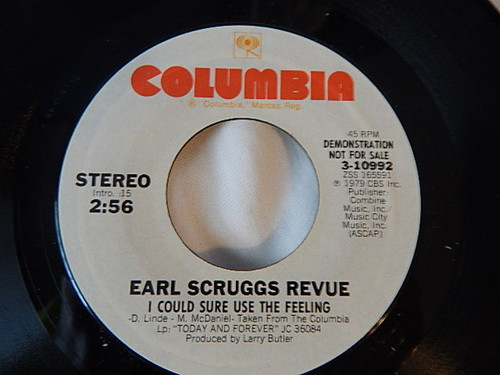 Earl Scruggs Revue - I Could Sure Use The Feeling (7", Single, Mono, Promo)