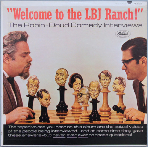 Earle Doud And Alen Robin - "Welcome To The LBJ Ranch!" (LP, Album, Mono, Scr)