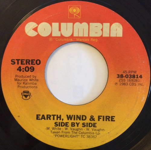 Earth, Wind & Fire - Side By Side (7")