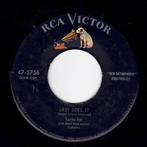 Eartha Kitt - Easy Does It / Mink Shmink (7")