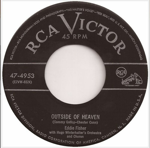 Eddie Fisher - Outside Of Heaven / Lady Of Spain (7")