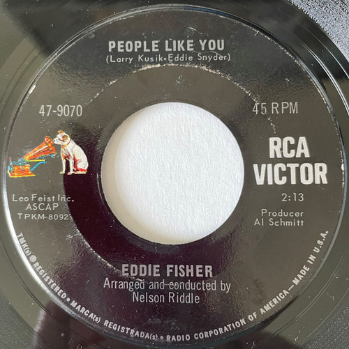 Eddie Fisher - People Like You (7", Single)
