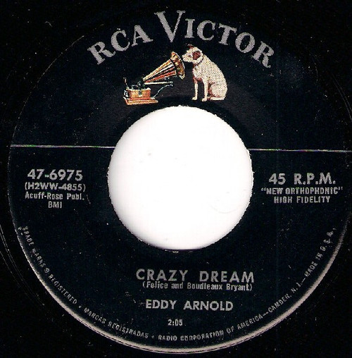 Eddy Arnold - Crazy Dream (7", Single, Mono)