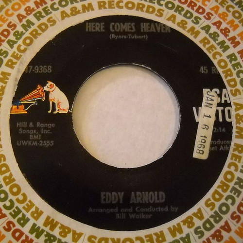 Eddy Arnold - Here Comes Heaven (7", Single, Mono)