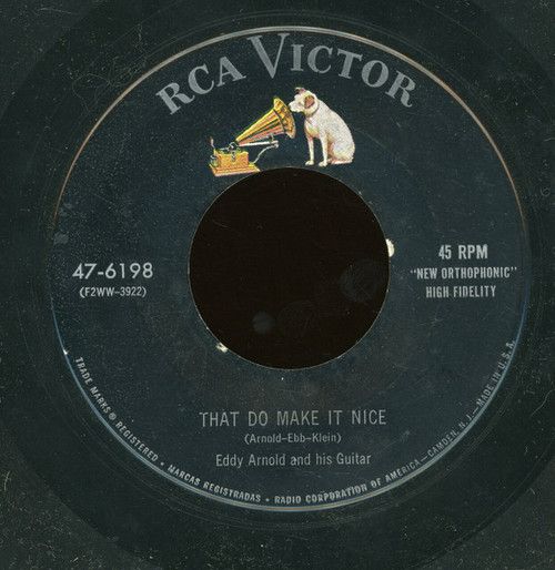 Eddy Arnold And His Guitar* - That Do Make It Nice / Just Call Me Lonesome (7", Ind)