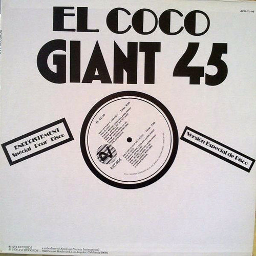 El Coco - Let's Get It Together / Fait Le Chat (Do The Cat) (12")
