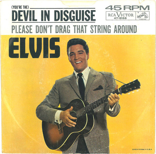 Elvis* - (You're The) Devil In Disguise (7", Single, Roc)