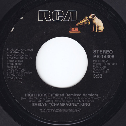 Evelyn "Champagne" King* - High Horse (7", Single)