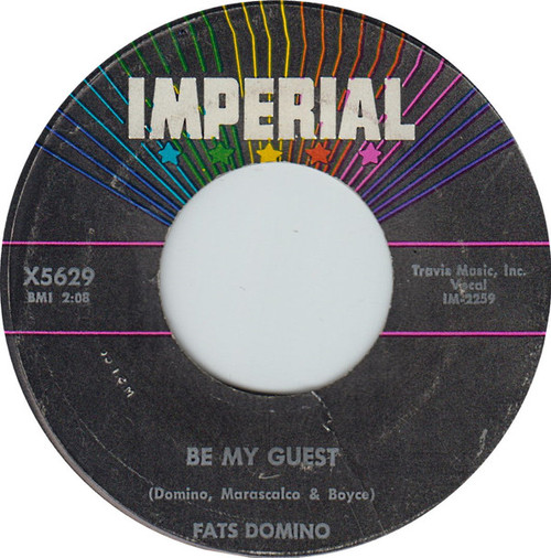 Fats Domino - Be My Guest / I've Been Around (7", Single)