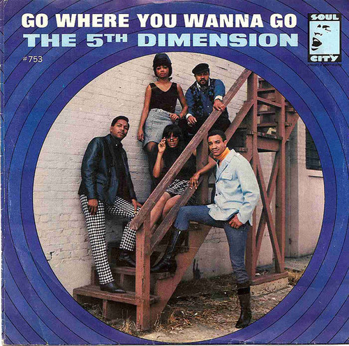 The 5th Dimension* - Go Where You Wanna Go (7", Single, Styrene, She)
