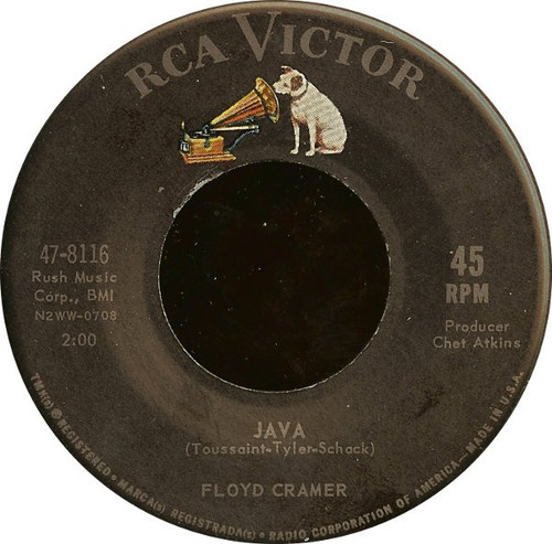 Floyd Cramer - Java / Melissa (7", Single, Ind)