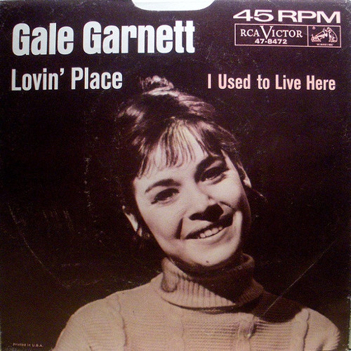 Gale Garnett - Lovin' Place (7", Single)