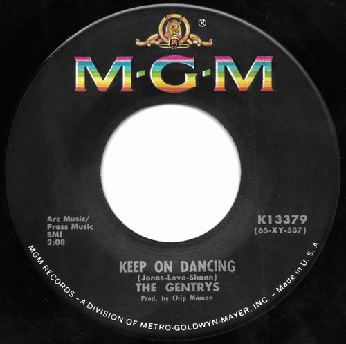 The Gentrys - Keep On Dancing (7", Single)