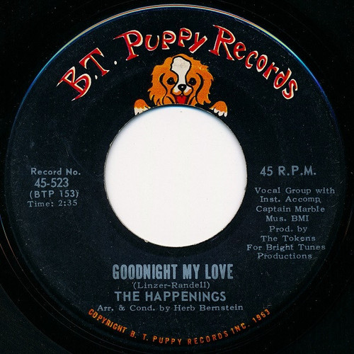 The Happenings - Goodnight My Love (7", Single)
