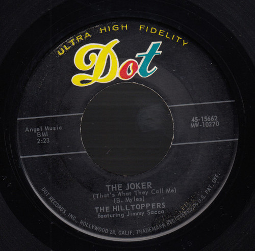 The Hilltoppers - The Joker (That's What They Call Me) (7")