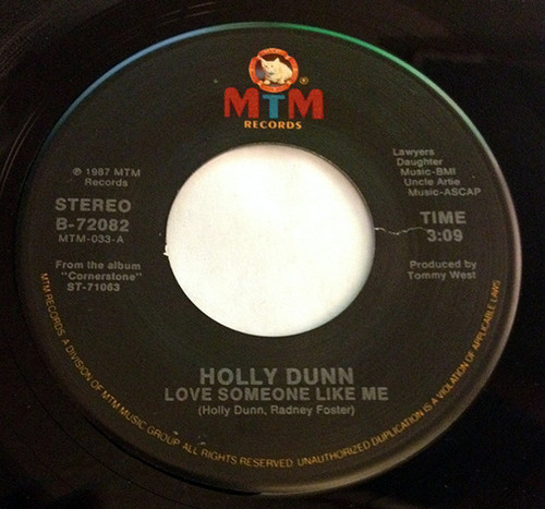 Holly Dunn - Love Someone Like Me (7", Single, Spe)
