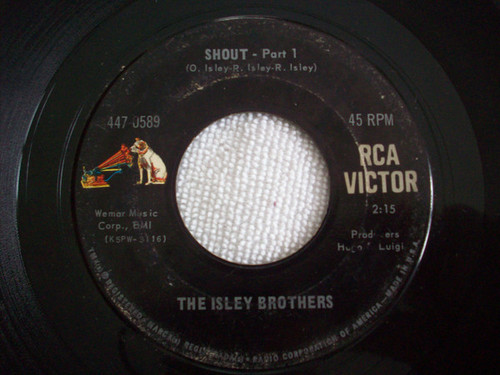The Isley Brothers - Shout (7", Single, RE)