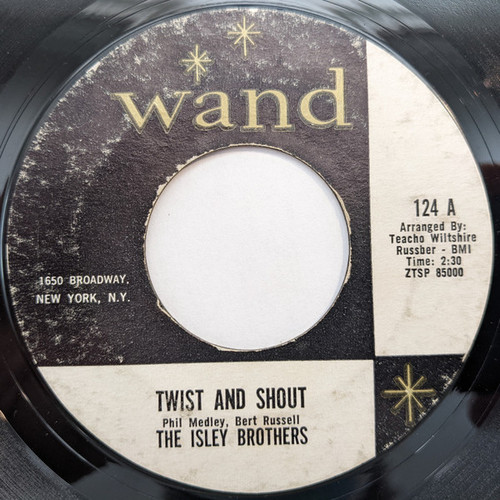The Isley Brothers / The I.B. Special - Twist And Shout / Spanish Twist (7", Single, Mono, Styrene, Ter)