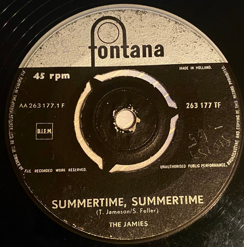 The Jamies - Summertime, Summertime / Searching For You (7", Single)
