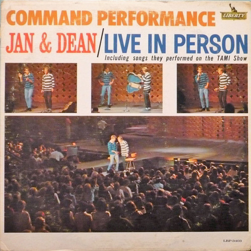Jan & Dean - Command Performance (LP, Album, Mono)