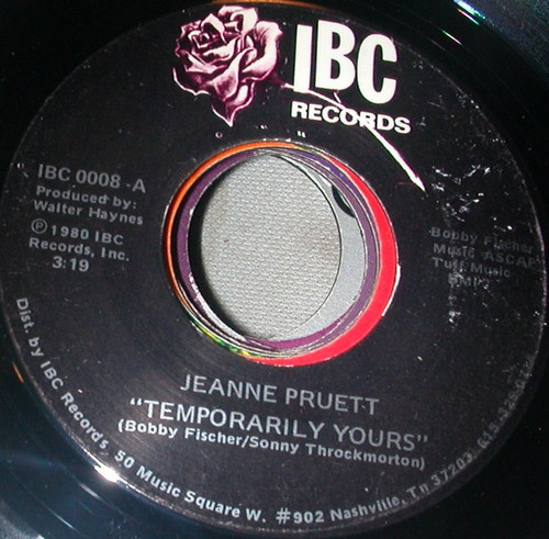 Jeanne Pruett - Temporarily Yours (7")