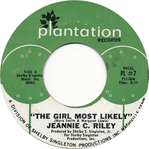 Jeannie C. Riley - The Girl Most Likely (7", Single)