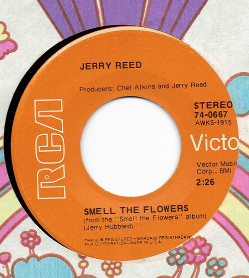Jerry Reed - Smell The Flowers / If It Comes To That (7", Single)