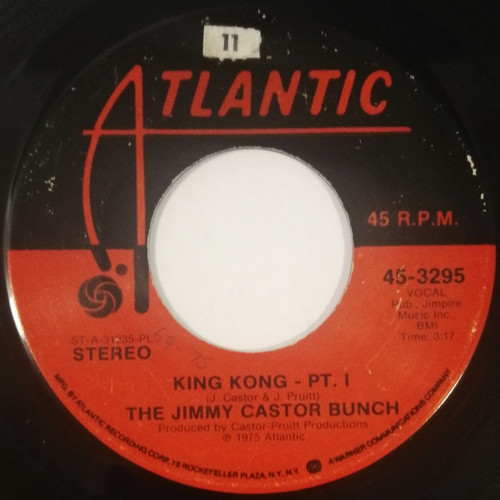The Jimmy Castor Bunch - King Kong (7", Single, PL )